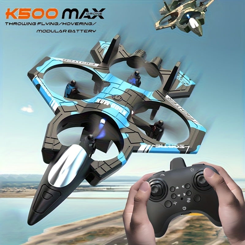 Trendbay RC Airplane K500MAX 360° Rolls Altitude Hold with Lights