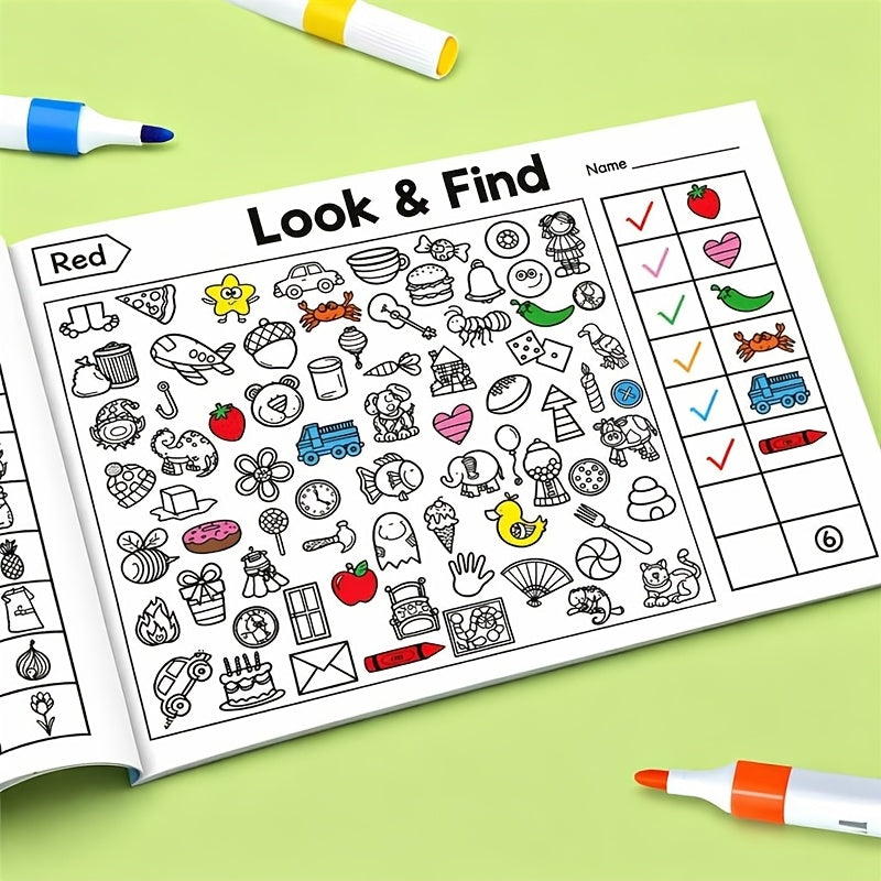 Trendbay Interactive Find and Color Hidden Objects & Visual Search Game for kids