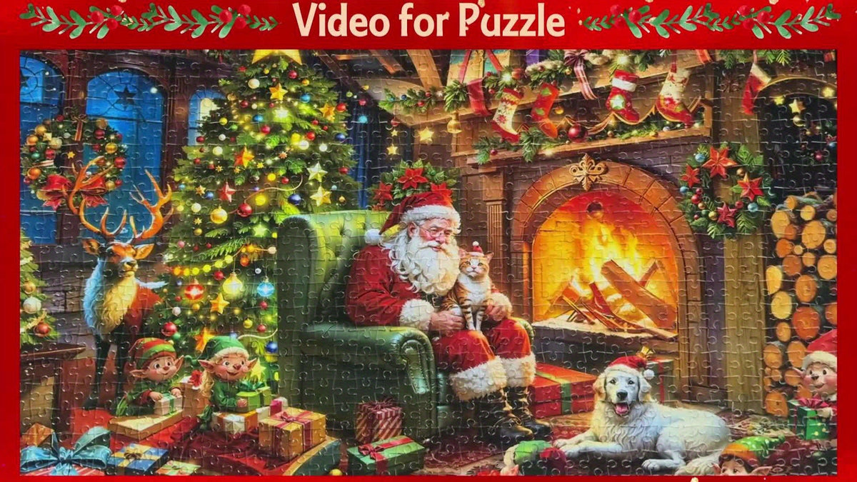 2026 Christmas Advent Calendar Jigsaw Puzzle 1008-Piece