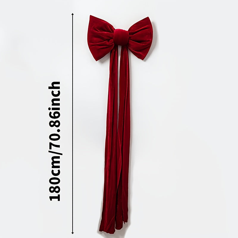 Trendbay Red Bow Party Decoration 3M Tassel Ribbon