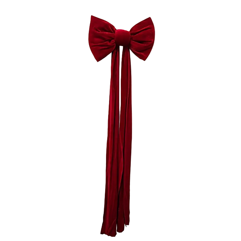 Trendbay Red Bow Party Decoration 3M Tassel Ribbon
