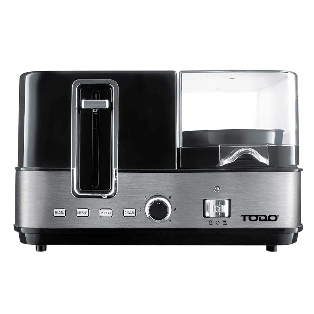 Trendbay 1400W Breakfast Master Toaster Egg Cooker Poacher Bacon Fryer Grill All In One