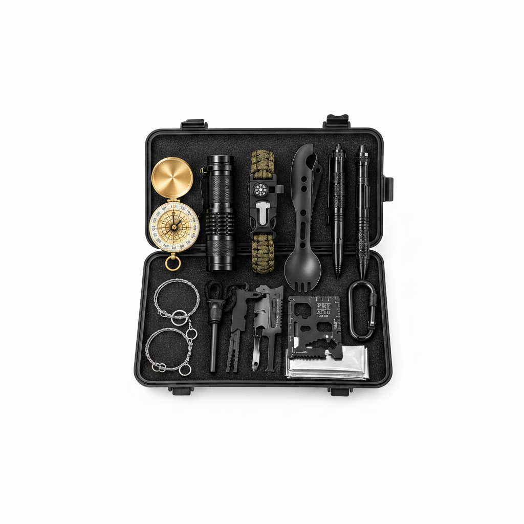 Trendbay 14-in-1 Camping Survival Kit