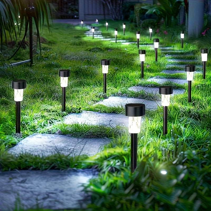 Trendbay 10-Pack Solar Garden Pathway Lights – 31.5cm