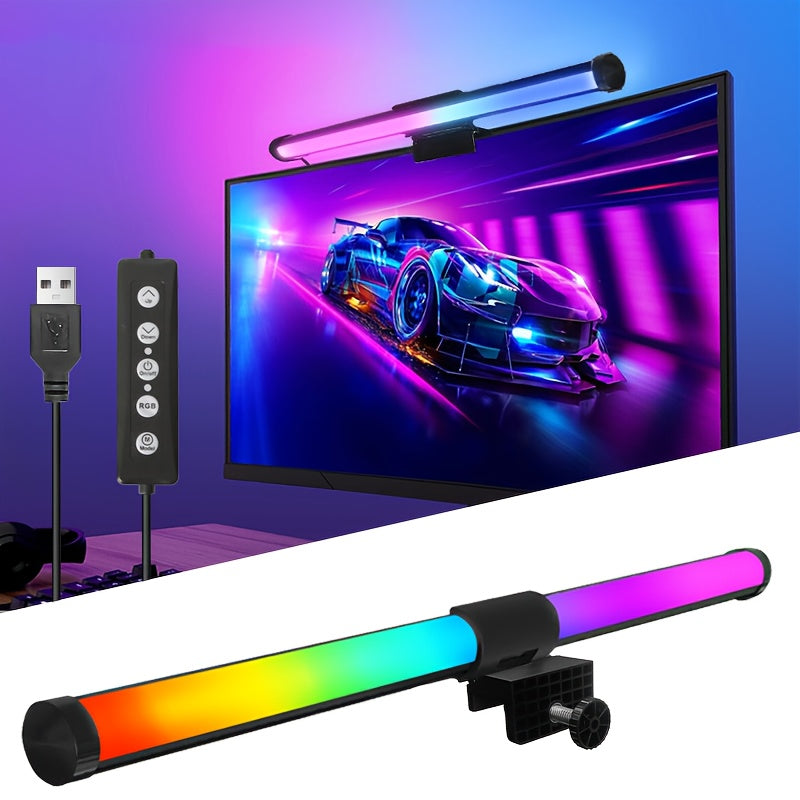 Trendbay RGB USB Screen Light Bar with 4 Modes & Dimmer Control