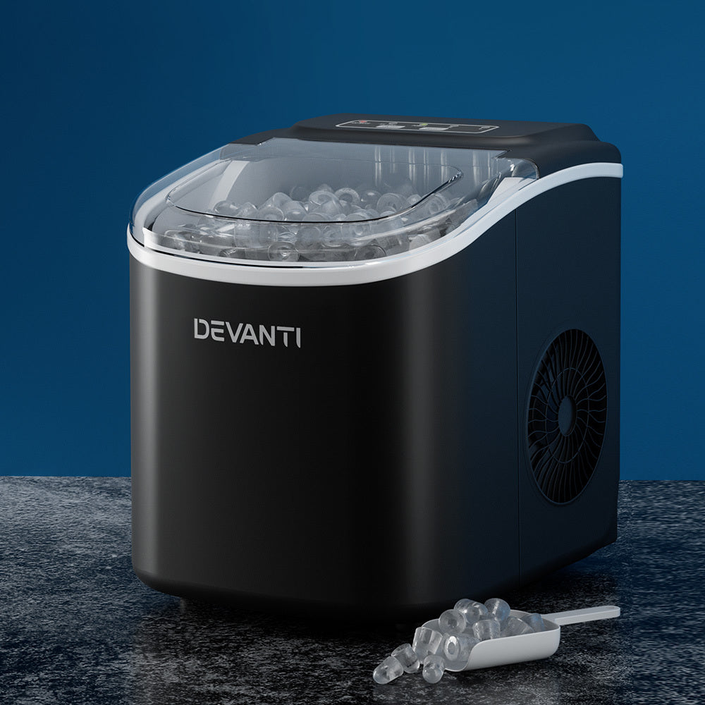 Trendbay 12kg Portable Ice Maker Machine – Self-Cleaning Countertop Ice Maker