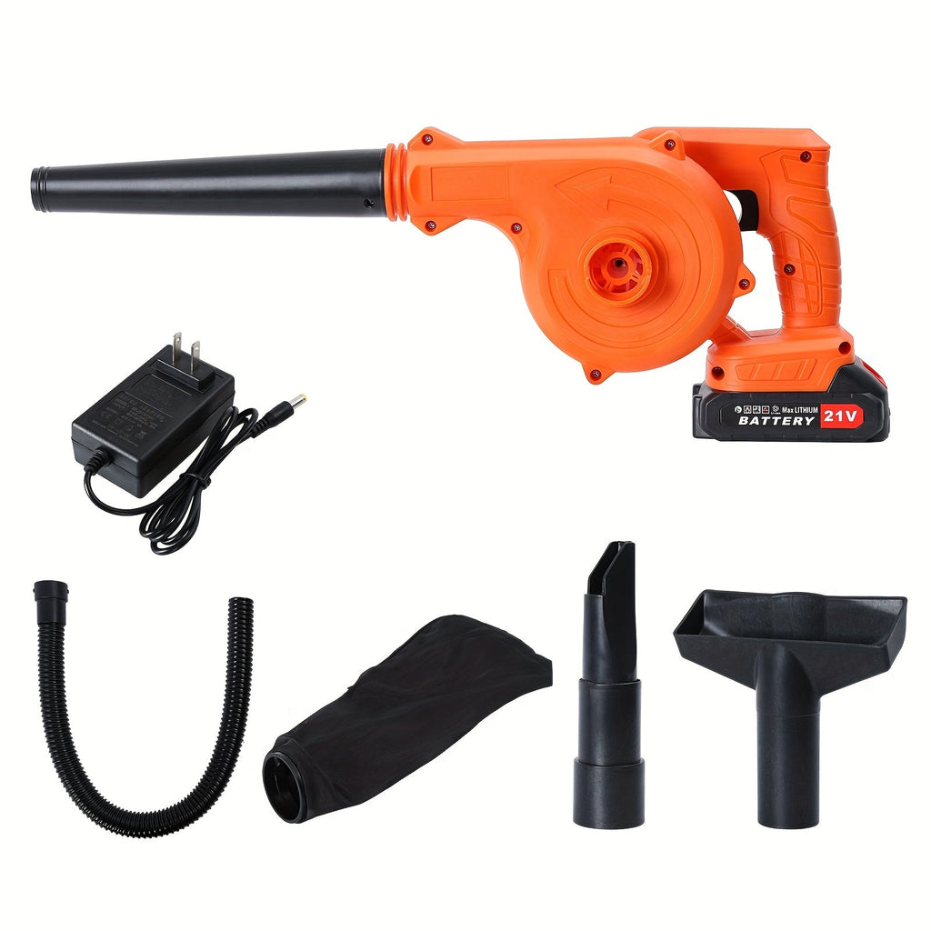 Trendbay 21V Cordless Leaf Blower & Vacuum “ Portable Electric Garden Blower