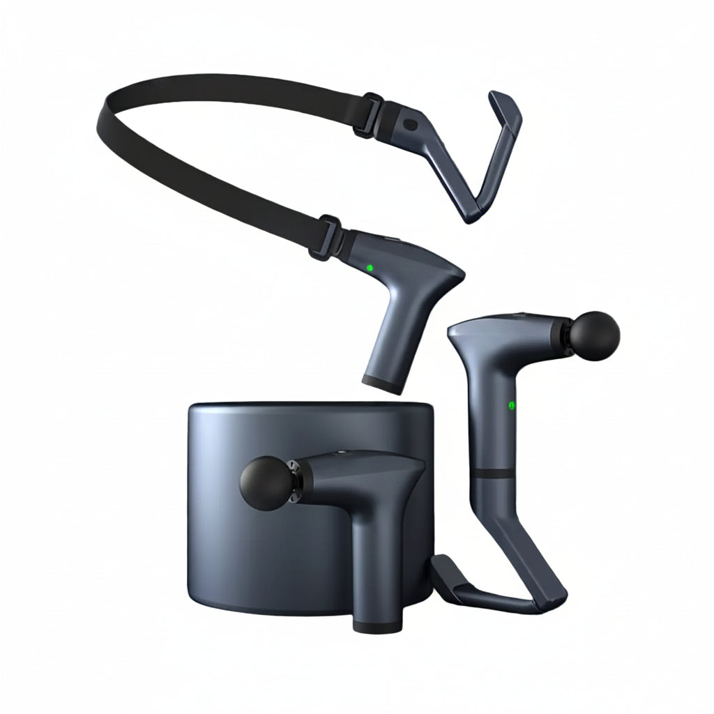 Trendbay 2-in-1 Electric Percussion Massager with Reach Belt