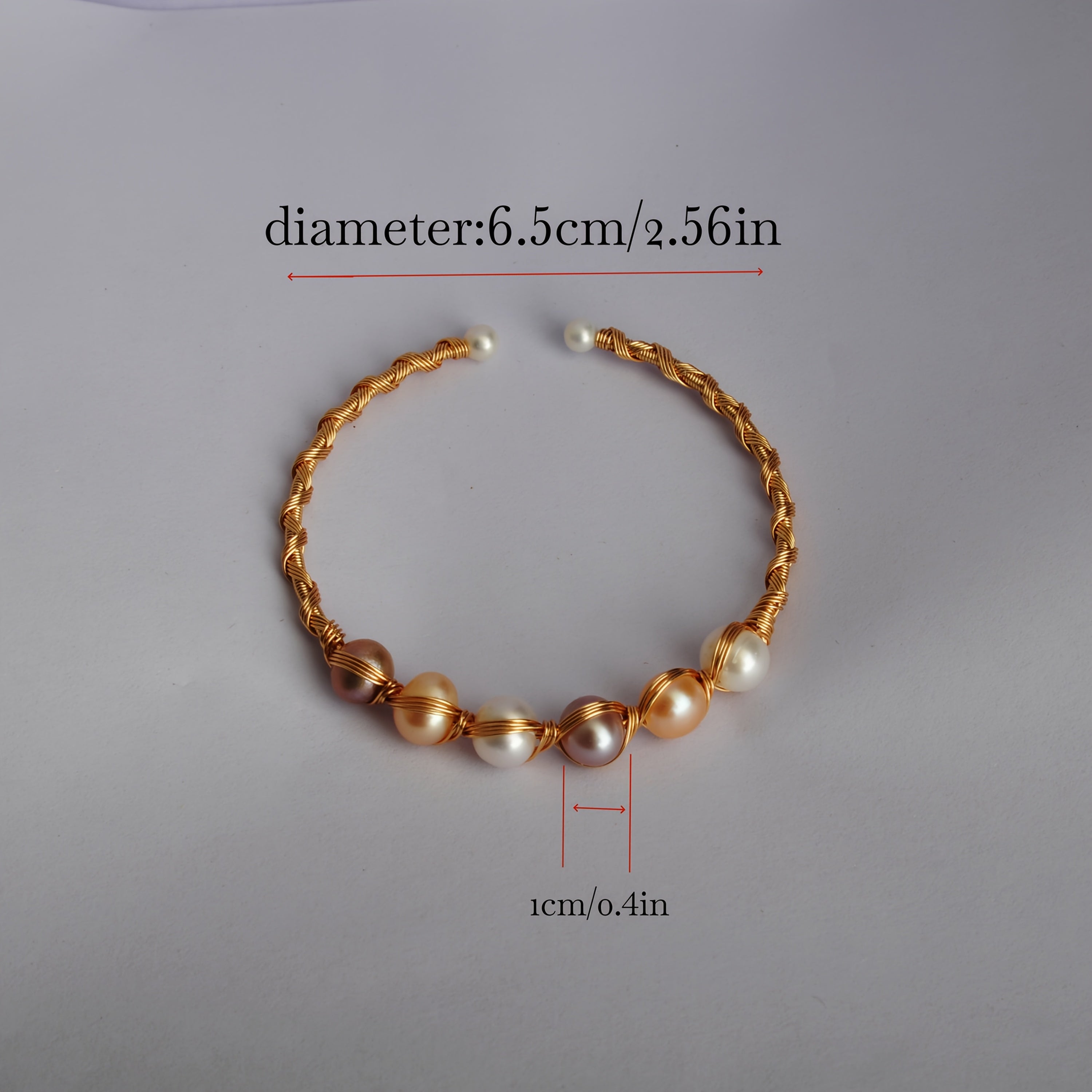 Trendbay Elegant Pearl-Inlaid Bracelet for Women – Classic Fashion Jewelry Gift