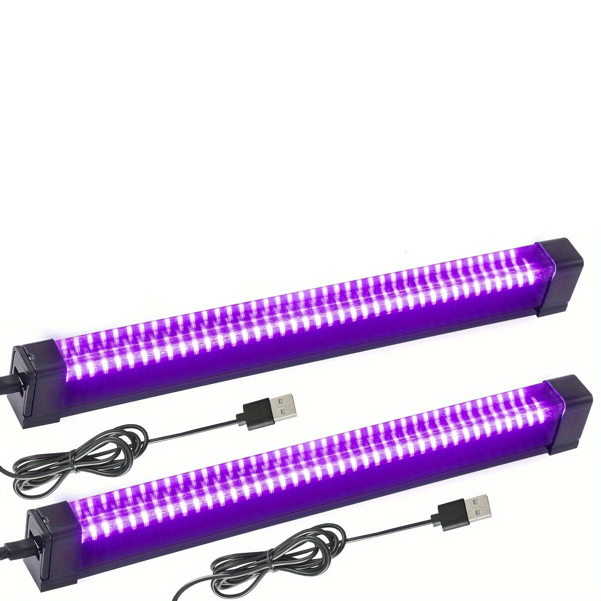 Trendbay 2pcs 32CM USB UV Blacklight Bars – 385–400nm LED