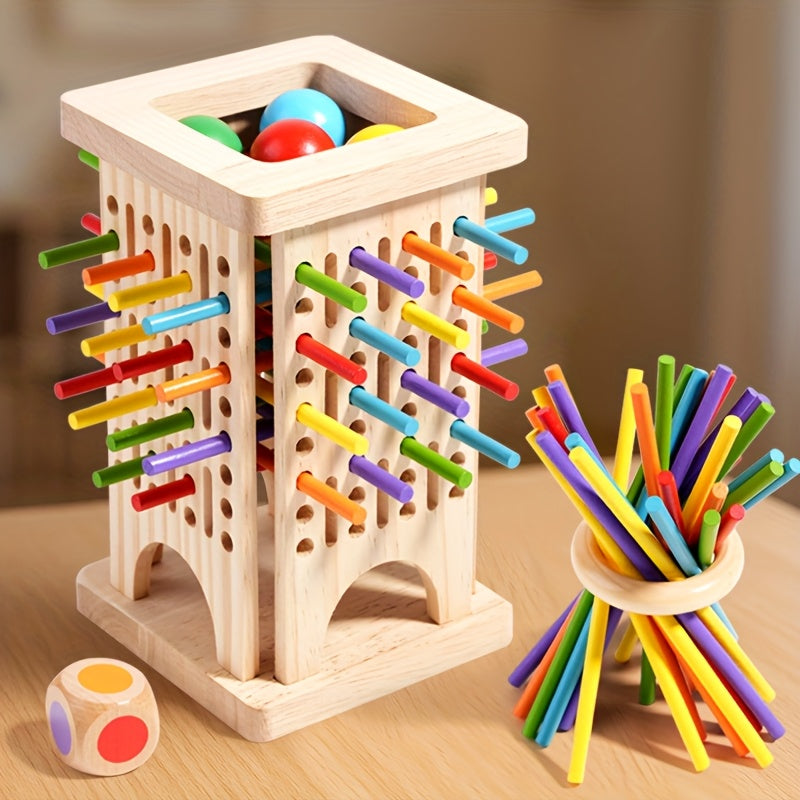 Trendbay Wooden Stick Pulling Educational Strategy Board Game