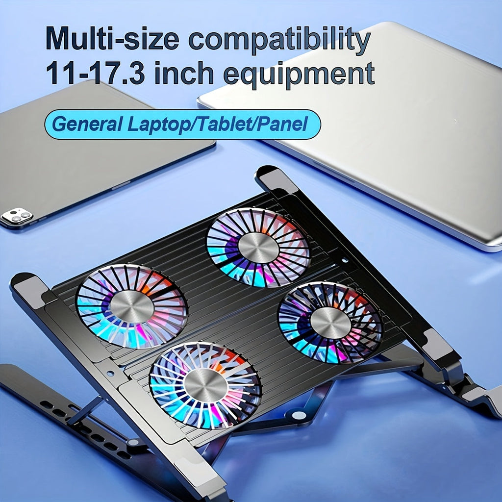 Trendbay Gaming Laptop Cooling Pad with 4 Fans & Adjustable Stand