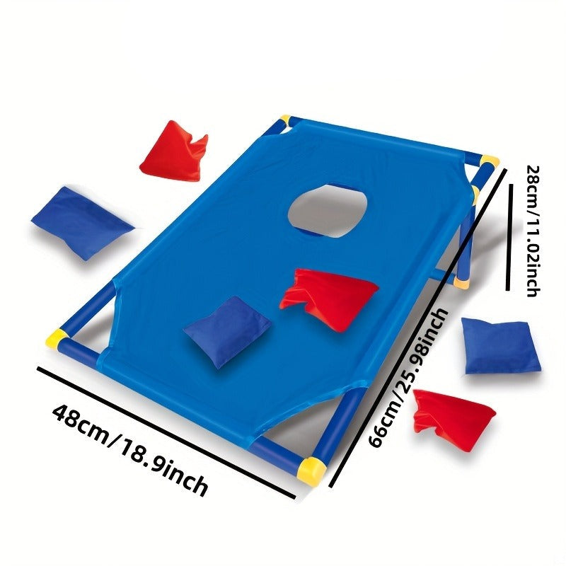 Trendbay 7pcs Kids Bean Bag Toss Game Set with Target Board & 6 Throwing Bags