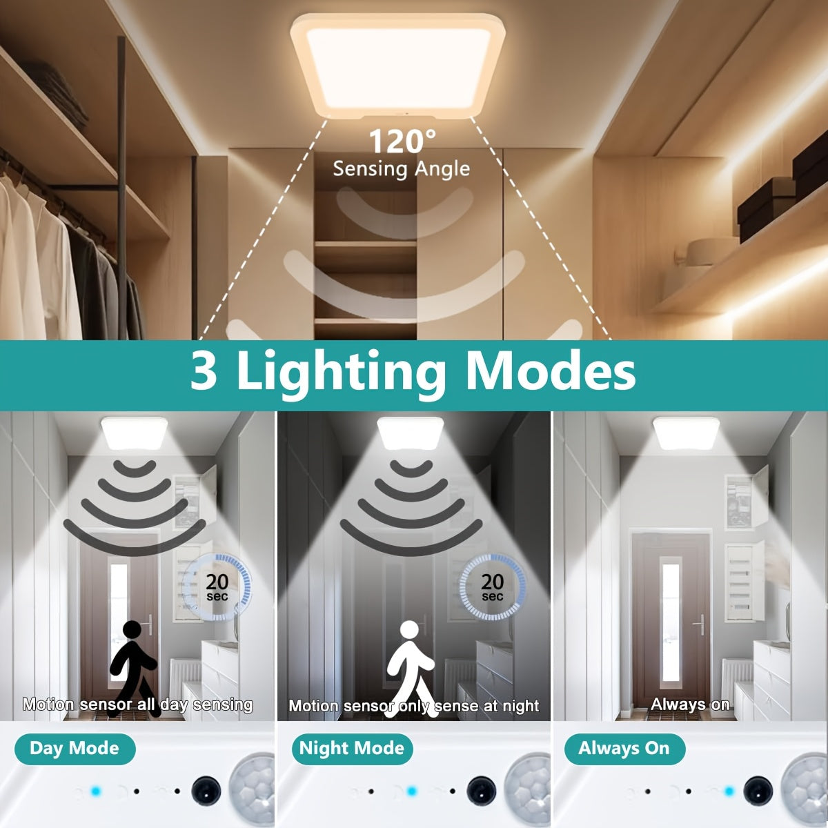 Trendbay Adjustable Color Indoor Ceiling Light