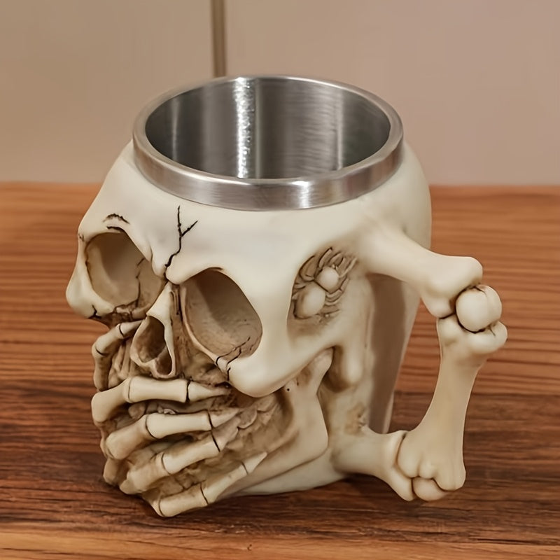 Trendbay 3D Skull Ghost Head Halloween Mug