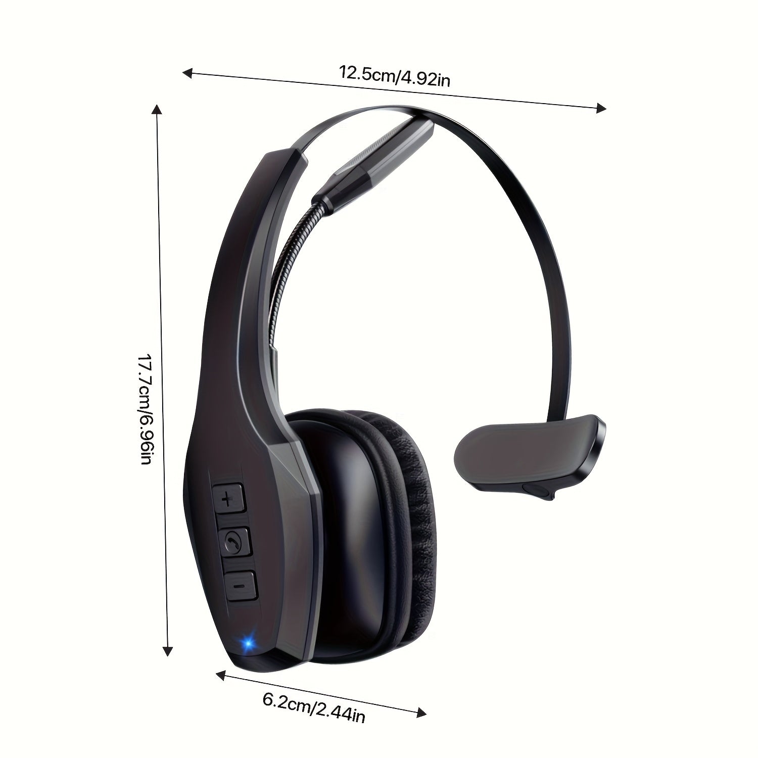 Trendbay Wireless HiFi Stereo Headphones with Mute Button
