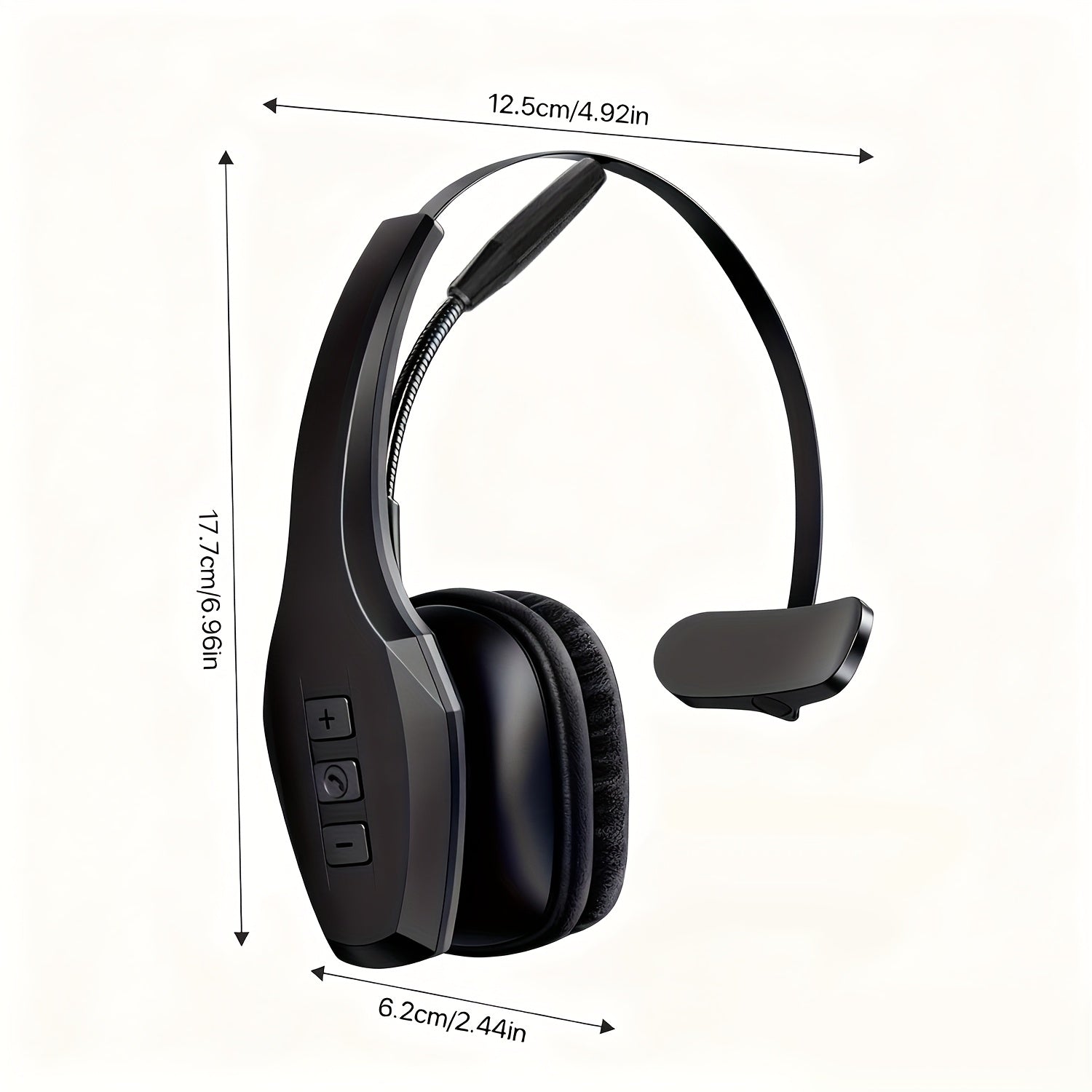 Trendbay Wireless HiFi Stereo Headphones with Mute Button