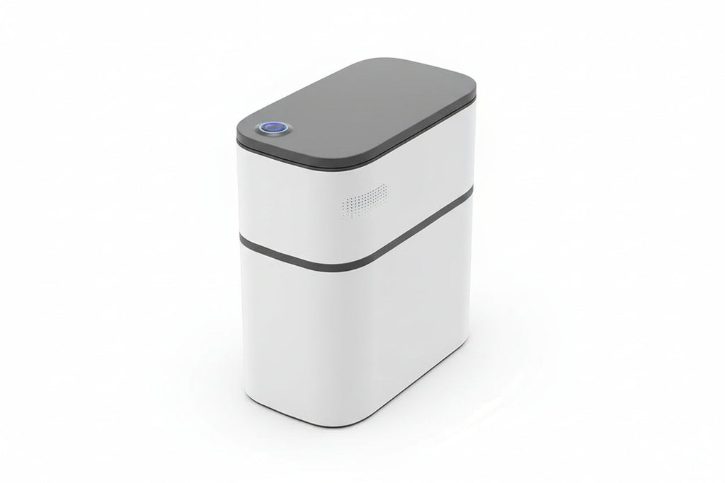Trendbay 15L Smart Touchless Trash Can – Automatic Sensor Bin with Lid