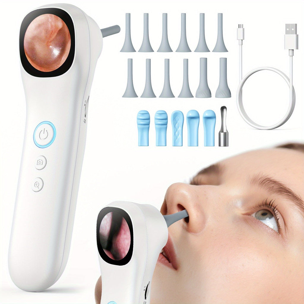 Trendbay 5-in-1 Smart Ear Camera – 1080P HD Visual Ear Cleaner with Screen & Tools