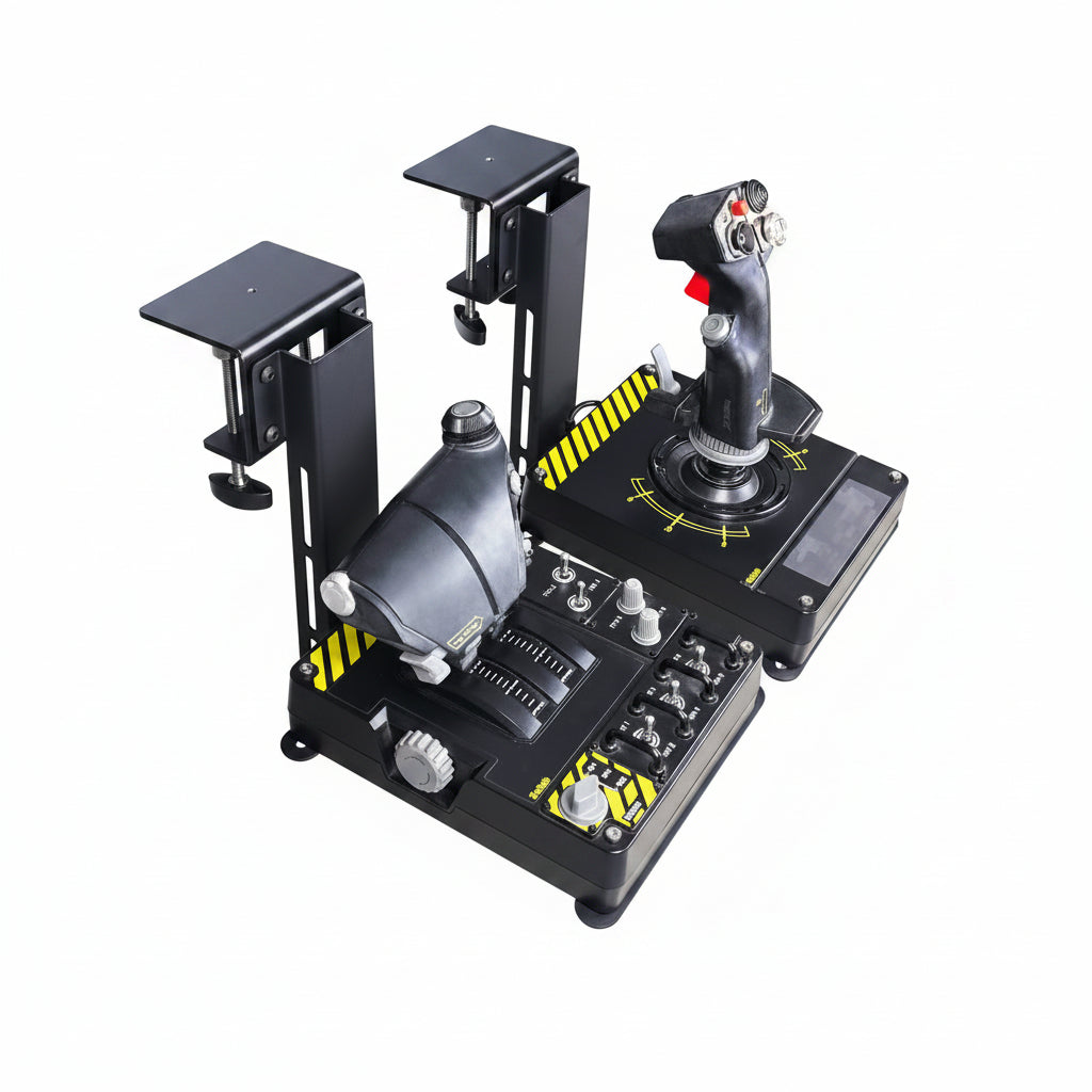 Trendbay HOTAS Desk Mount Stand 2pcs Flight Sim Joystick Holder
