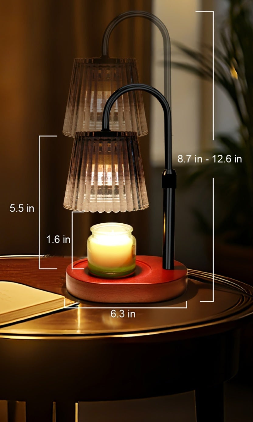 Trendbay Candle Warmer Lamp with Timer & Dimmable Light