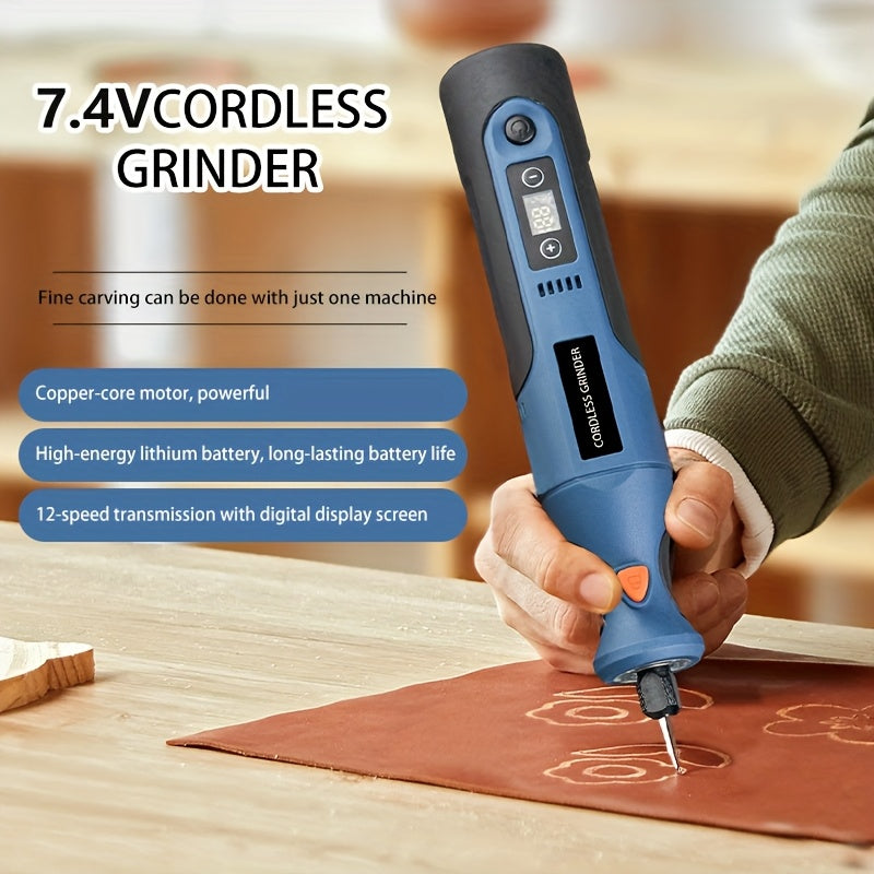 Trendbay 7.4V Rechargeable Electric Grinder & Polishing Tool