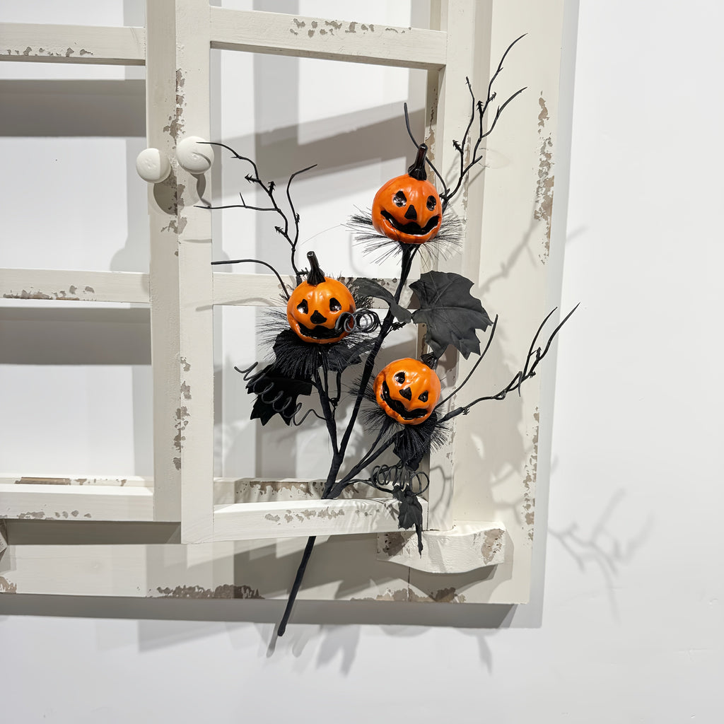 Trendbay 47CM Artificial Pumpkin Bouquet – 3-Pumpkin