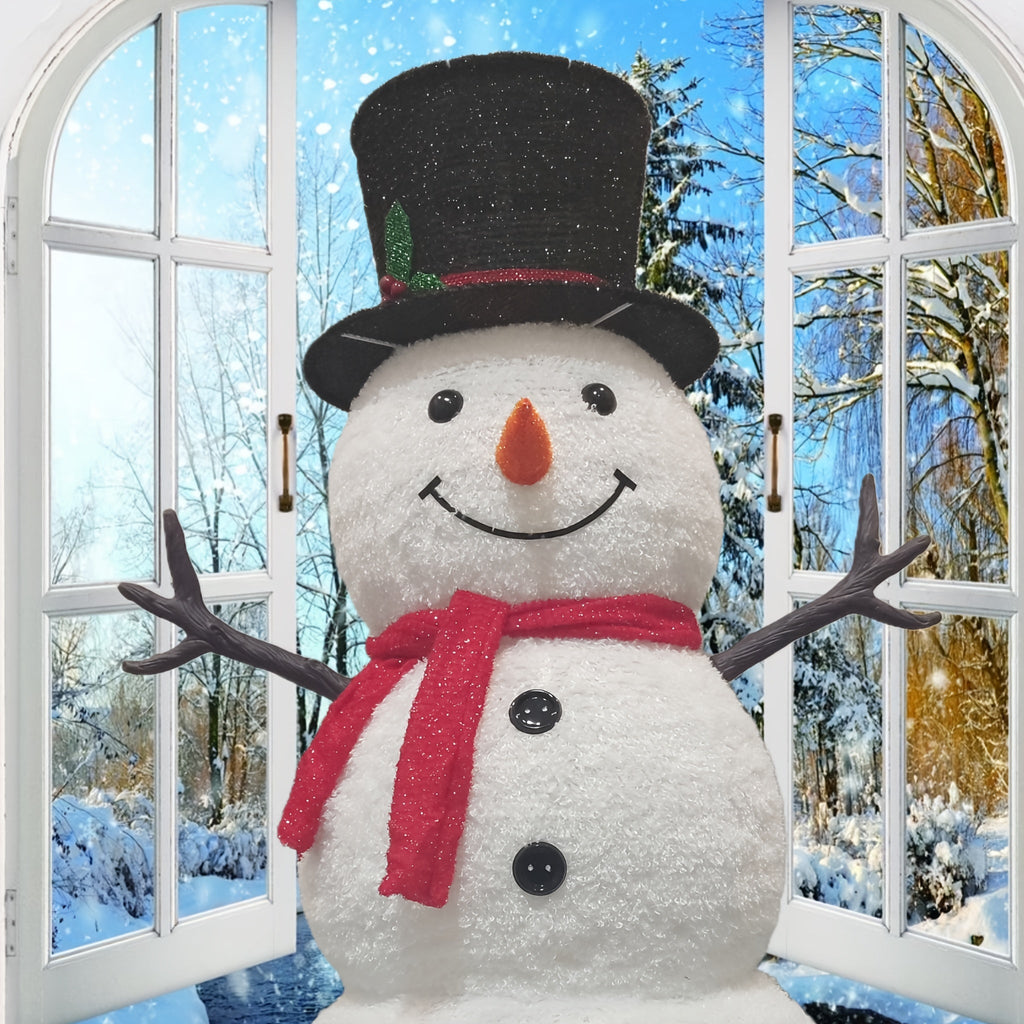 Trendbay 48-Inch Inflatable Snowman Indoor/Outdoor Decor