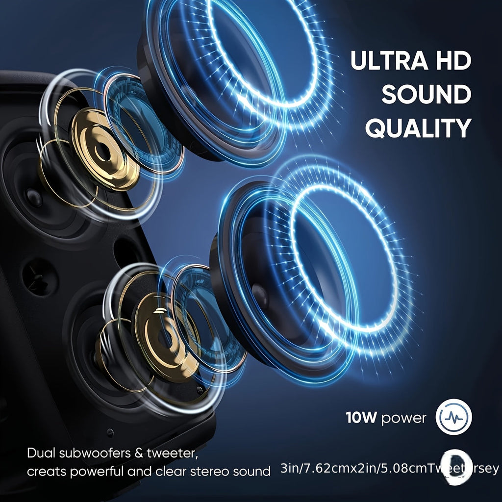 Trendbay Wireless Party Speaker with Mic & Disco Lights