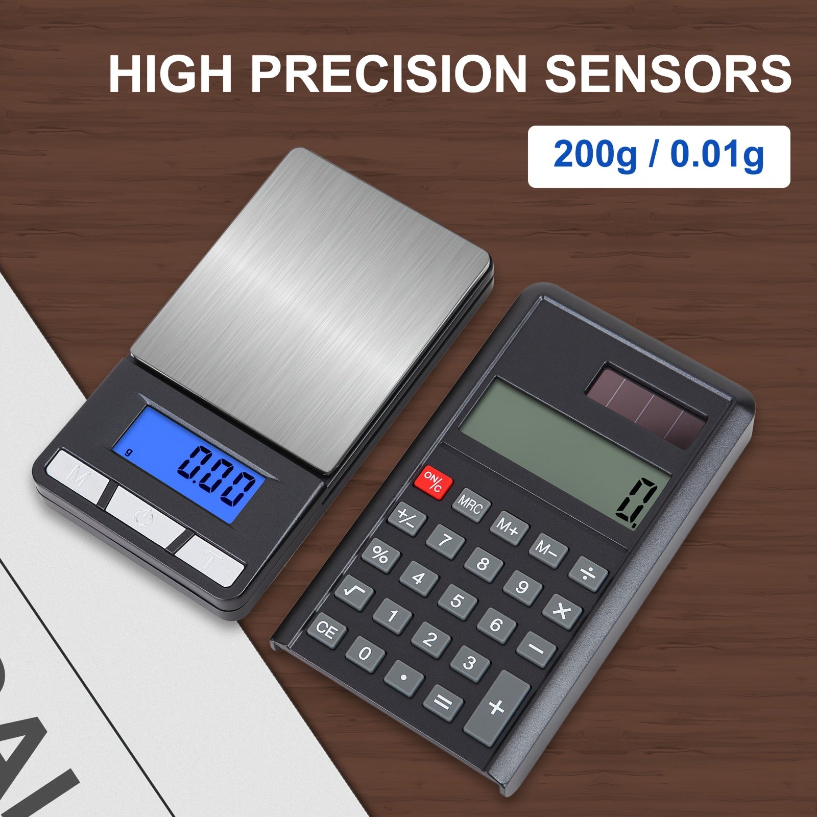 High Precision Digital Jewelry Scale – 0.01g Mini Portable Electronic Scale with LCD Display & Tare Function
