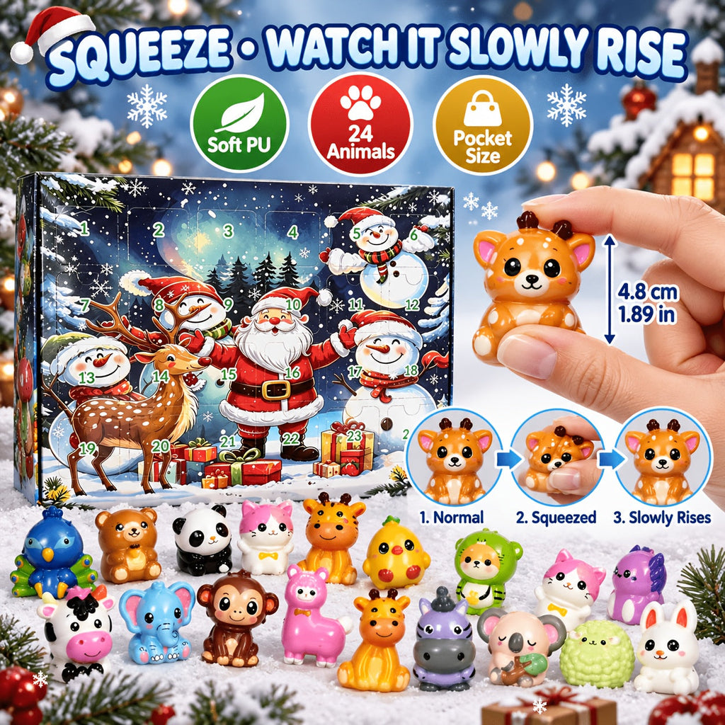 Trendbay 24pcs Christmas Advent Calendar Toy Set