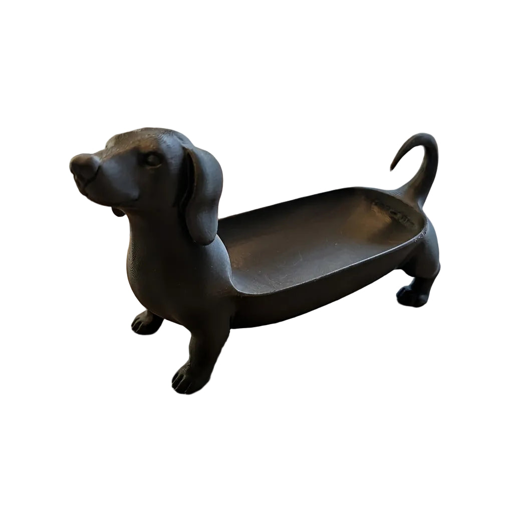 Trendbay 3D Dachshund Jewelry and Key Tray