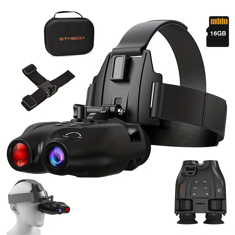 Trendbay Night Vision Binoculars – Infrared Goggles with HD Display & 32GB Recording