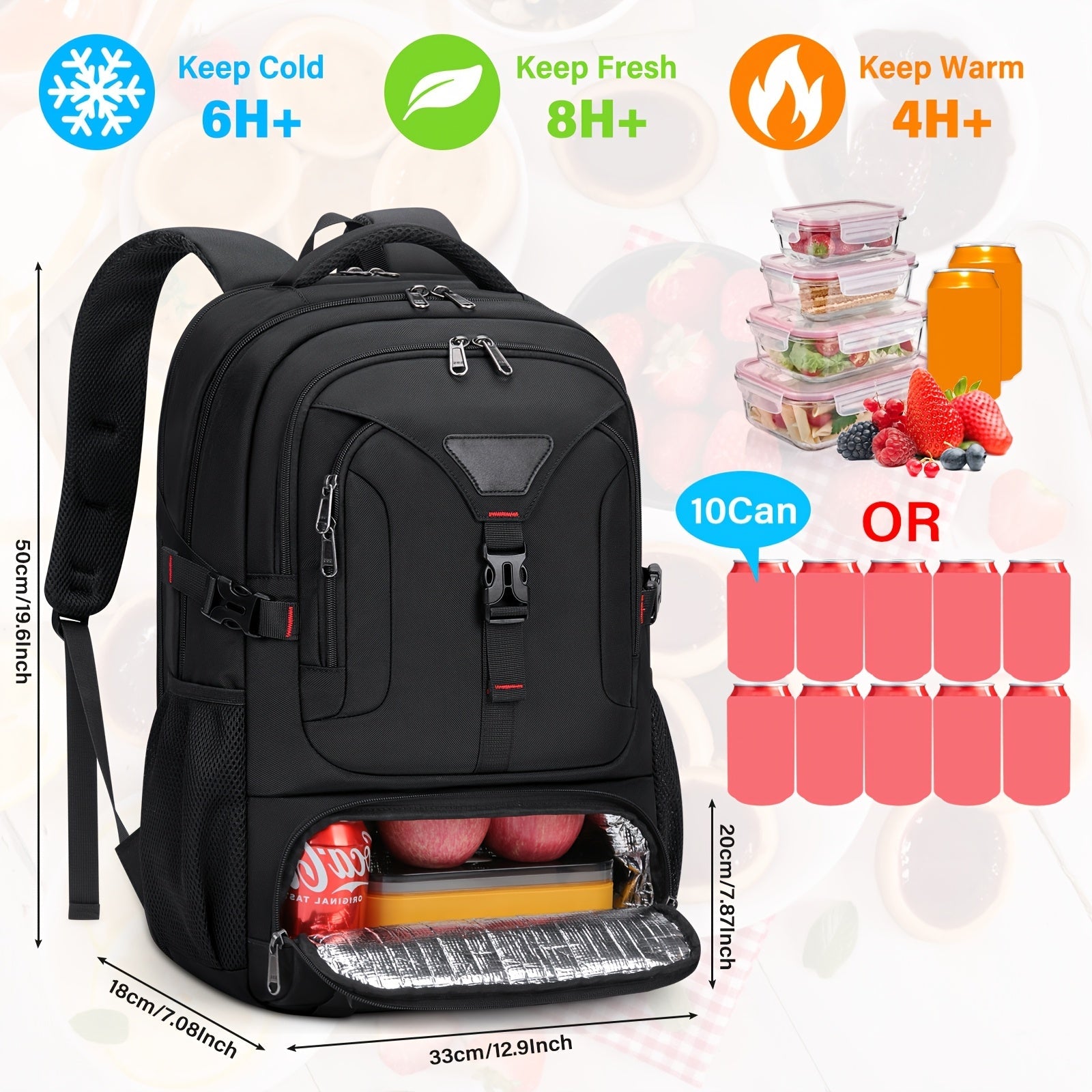 Trendbay 50L Travel Laptop Backpack