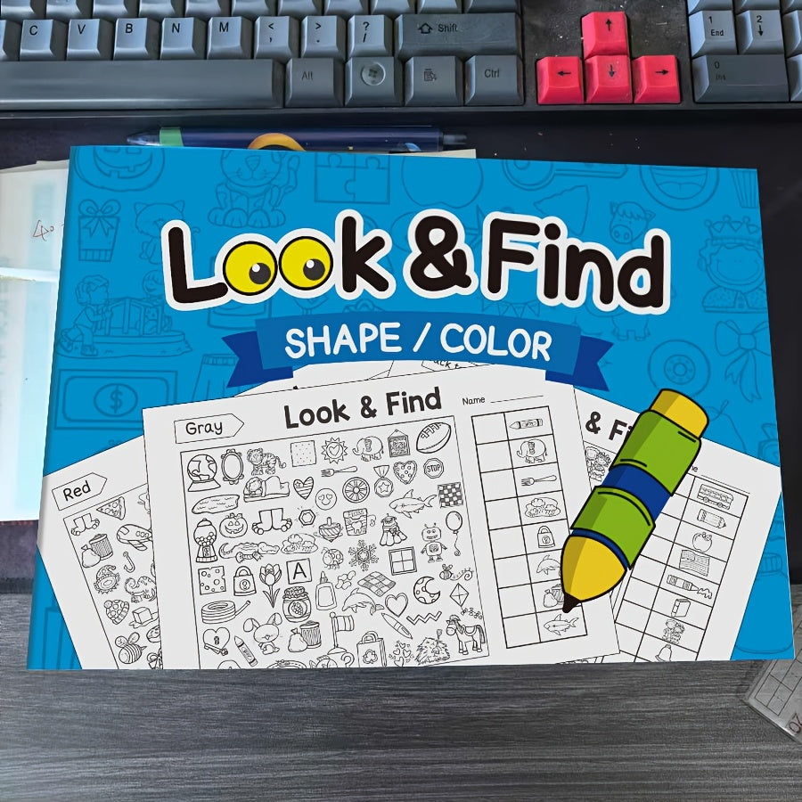 Trendbay Interactive Find and Color Hidden Objects & Visual Search Game for kids