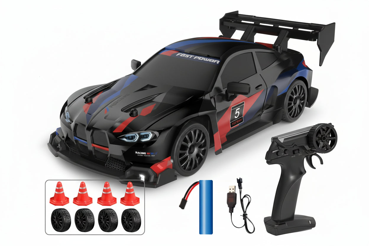 Trendbay 1:24 RC Drift Racing Car 2.4GHz 20KM/H with Lights