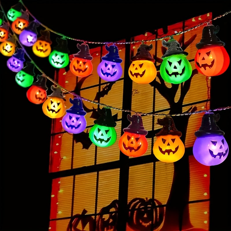 Trendbay Multicolor Pumpkin Bead String Lights 200cm 10LED