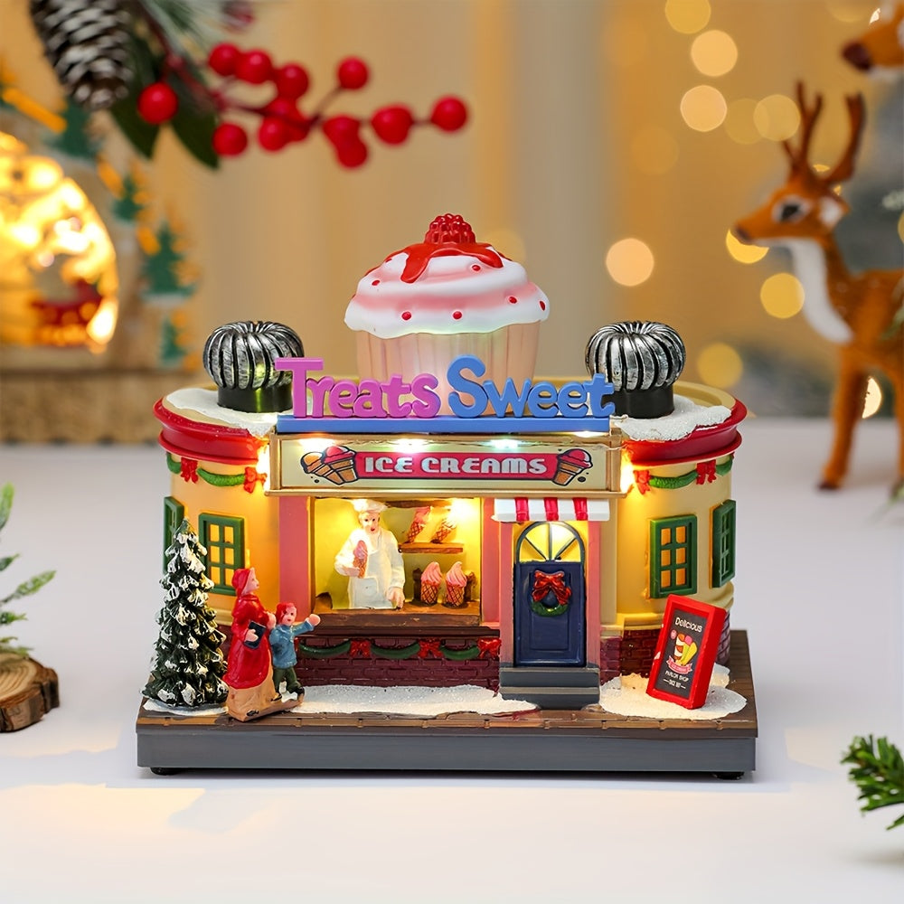 Trendbay Christmas Glowing Music Rotating Ornament