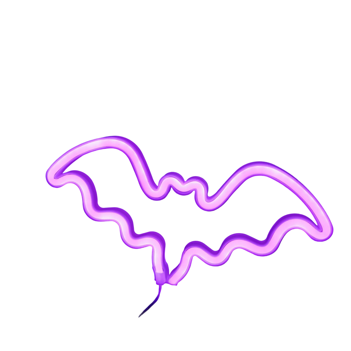 Trendbay Purple Bat Neon Light USB LED Wall & Table Lamp