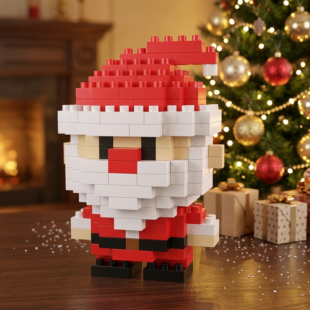 Trendbay Santa Claus Christmas Building Block Toy Mini DIY