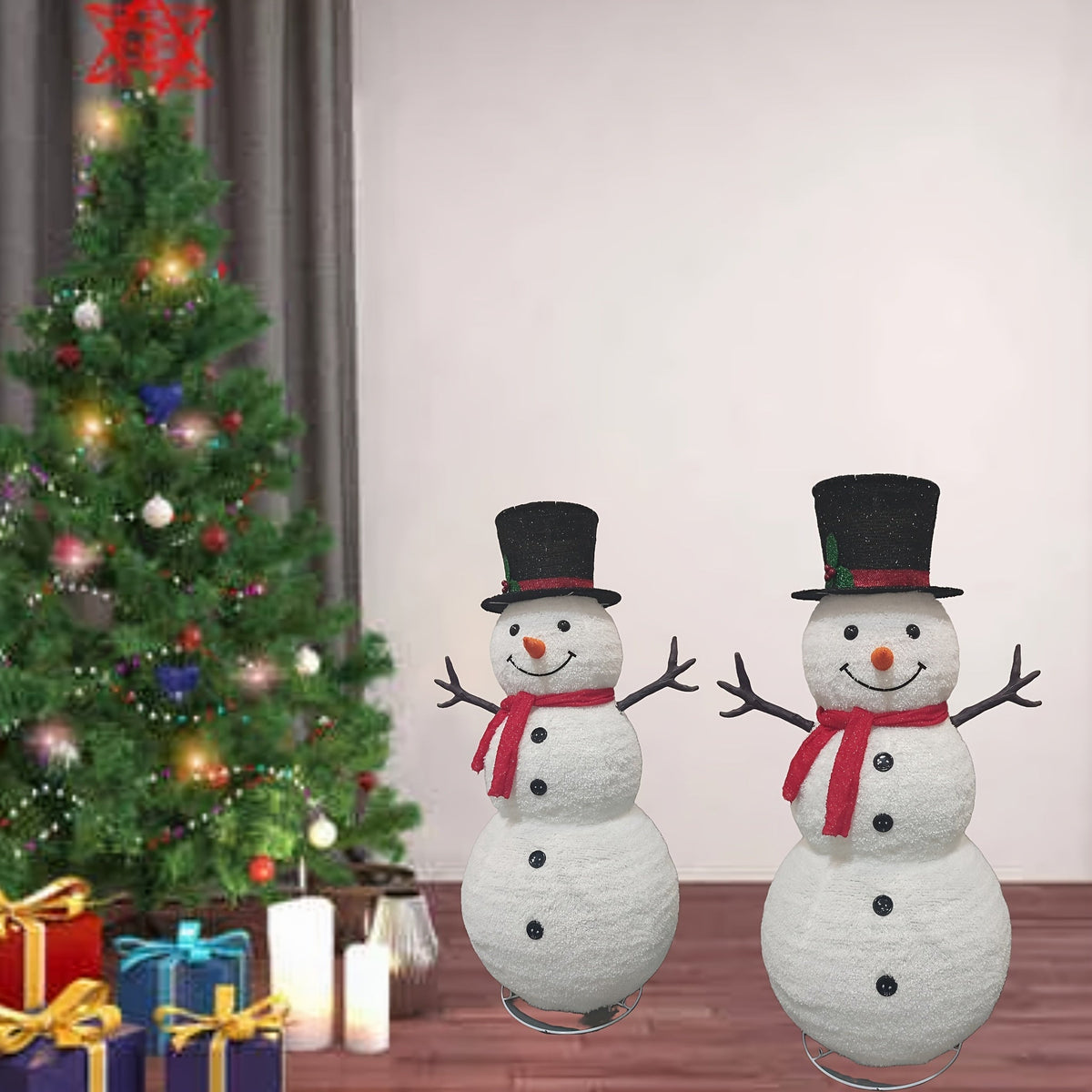 Trendbay 48-Inch Inflatable Snowman Indoor/Outdoor Decor