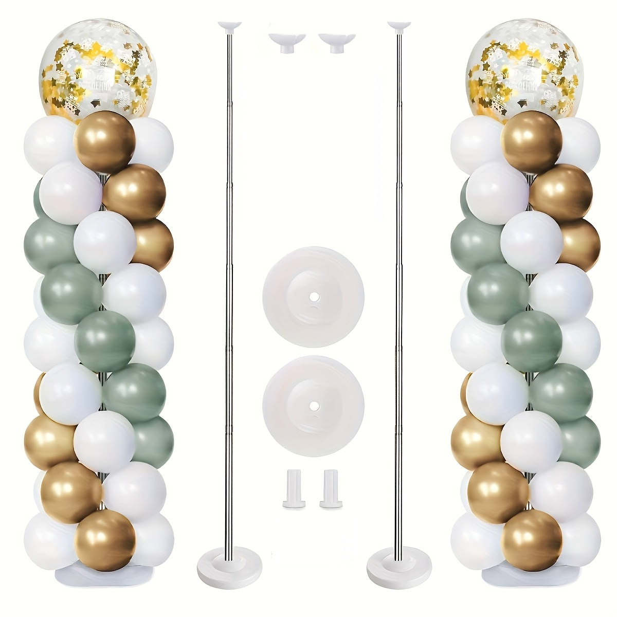 Trendbay 207CM Adjustable Balloon Column Stand Kit