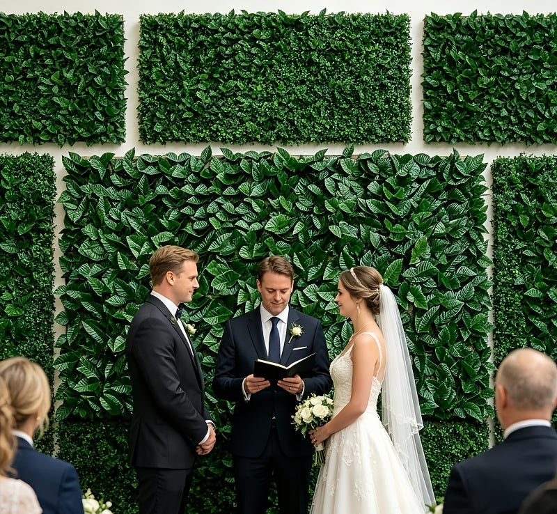Trendbay 3pcs 3-Meter Artificial Evergreen Plant Wall