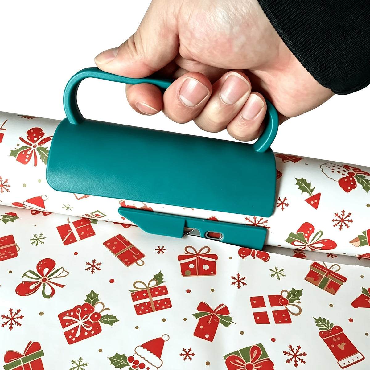 Trendbay Christmas Wrapping Paper Cutter Slider Tool