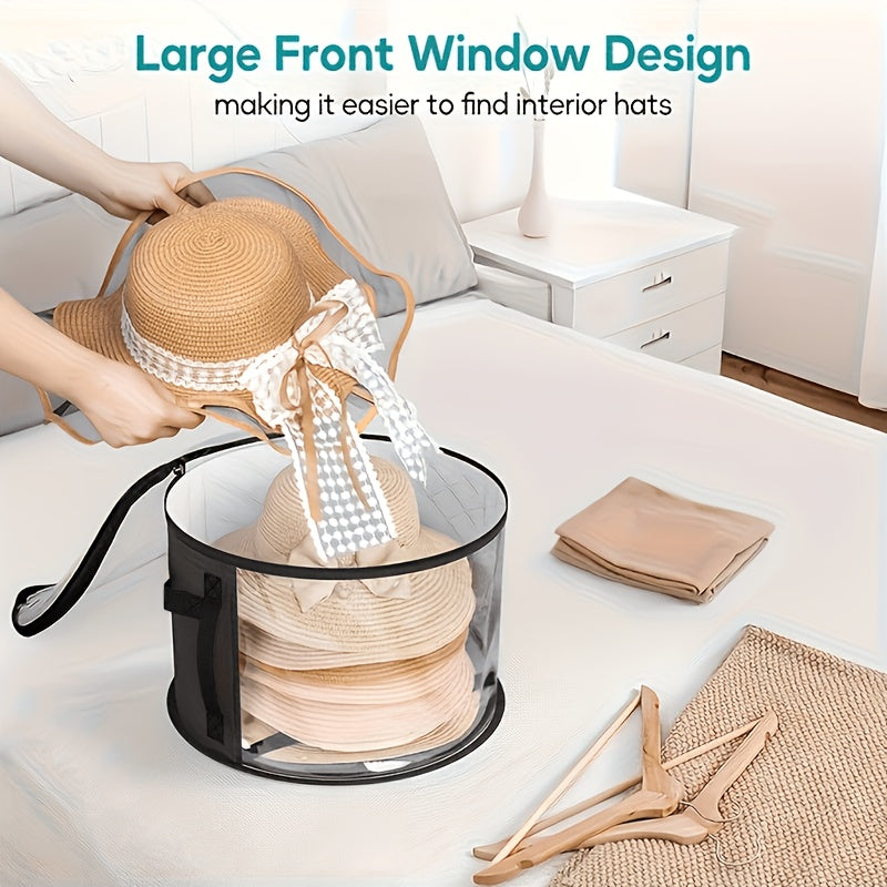 Trendbay Extra Large Foldable Hat Storage Box