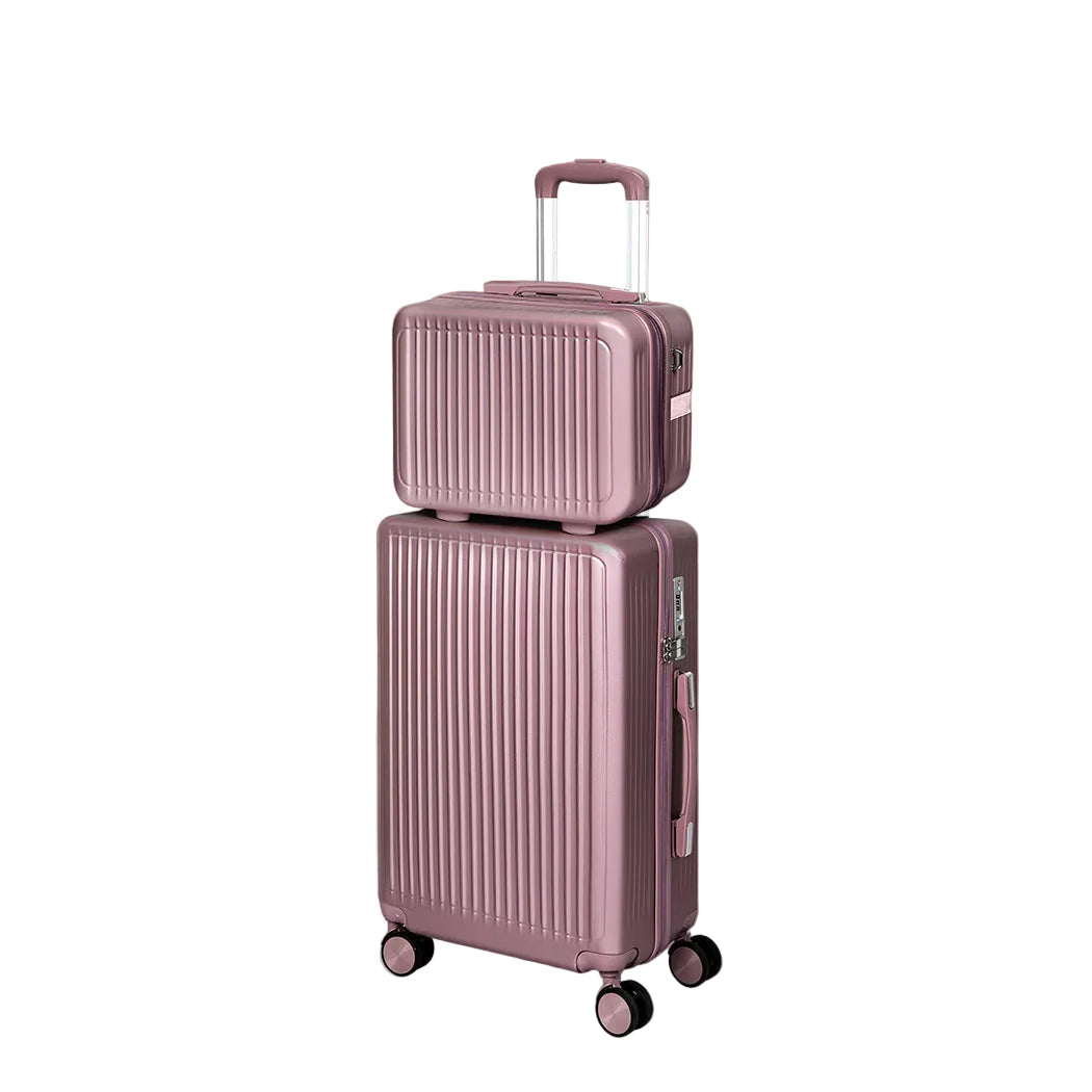 Trendbay 2-Piece Luggage Trolley Set