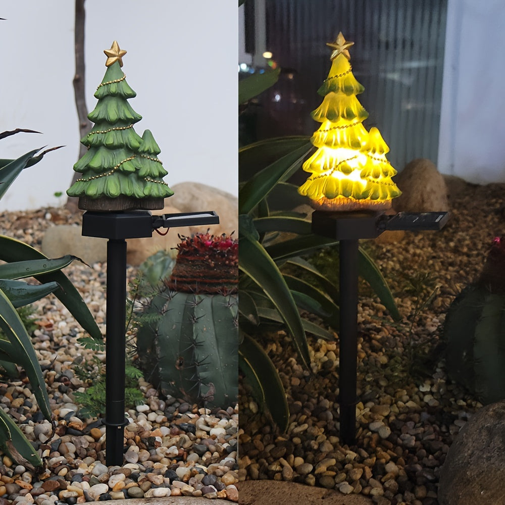 Trendbay Outdoor Solar Christmas Tree LED Garden Light
