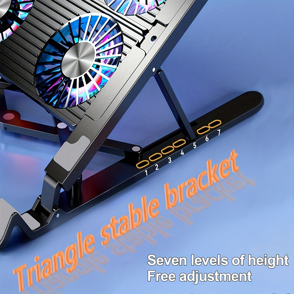 Trendbay Gaming Laptop Cooling Pad with 4 Fans & Adjustable Stand