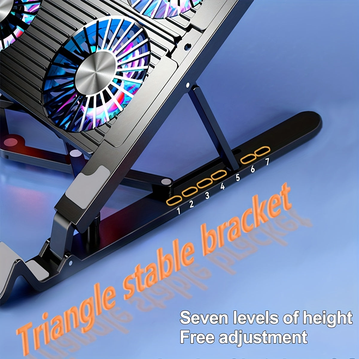 Trendbay Gaming Laptop Cooling Pad with 4 Fans & Adjustable Stand