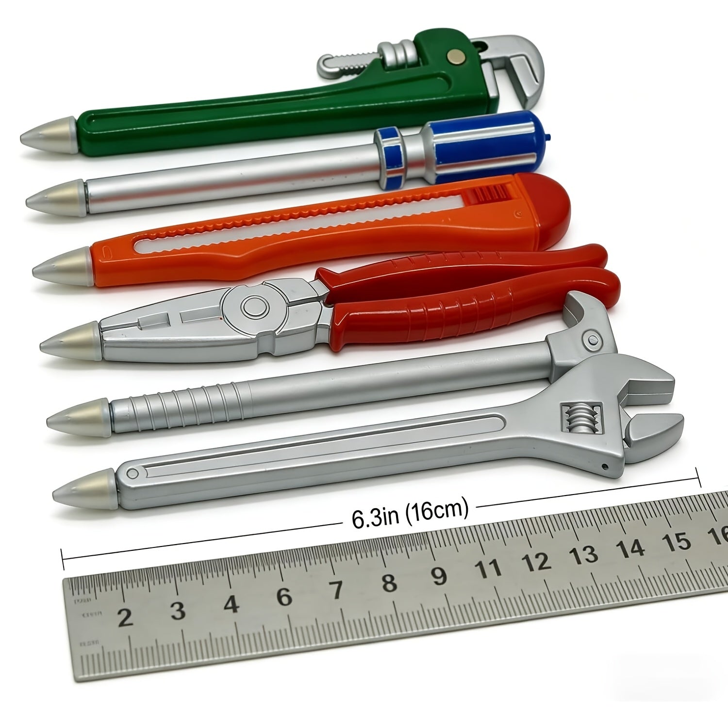 Trendbay  6-Piece Tool-Shaped Ballpoint Pen Set